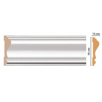 Цветной молдинг Decomaster D022-114 ДМ (66*16*2400)